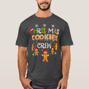 Weihnachtskeks Backgebäck Crew Funny Pajamas Famil T-Shirt
