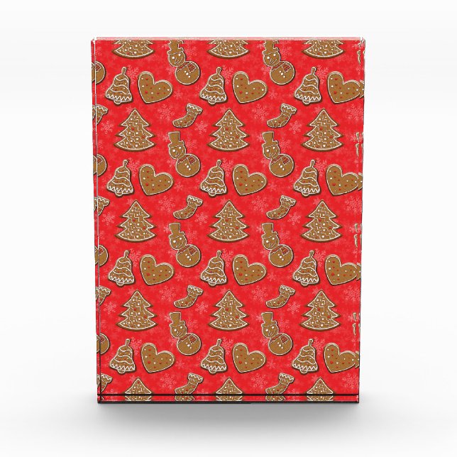 Weihnachtskeks Fotoblock (Vorderseite)
