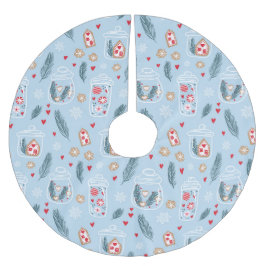 Weihnachtskeks Jar Nordic Scandi Polyester Weihnachtsbaumdecke