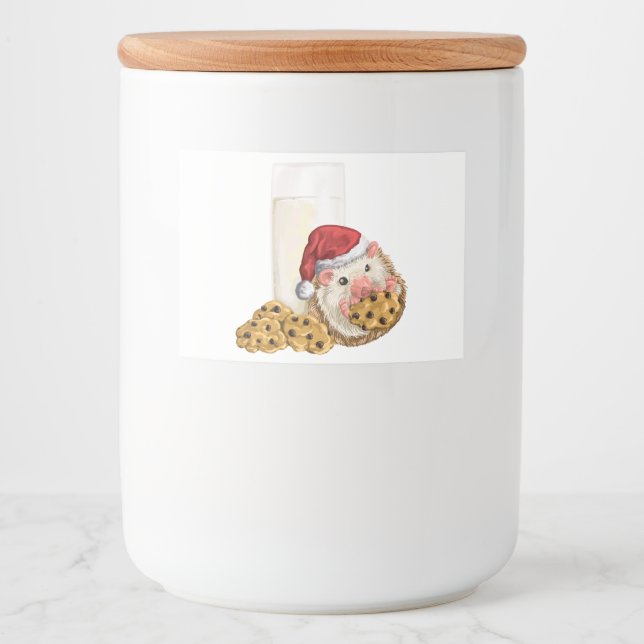 Weihnachtskeks Lebensmitteletikett (Vorderseite)