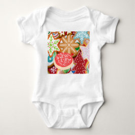 Weihnachtskekse Baby Strampler