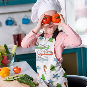 Weihnachtskekse Backbrille Schürze