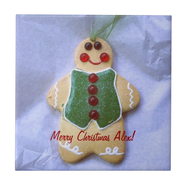 Weihnachtskekse Fliese (Vorderseite)