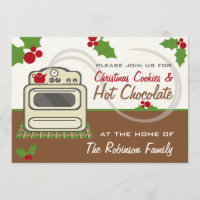 Weihnachtskekse & Hot Chocolate Party Retro