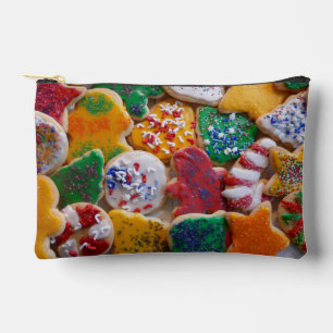 Weihnachtskekse ich farbenfrohe Weihnachtsgebäck Zubehörtasche