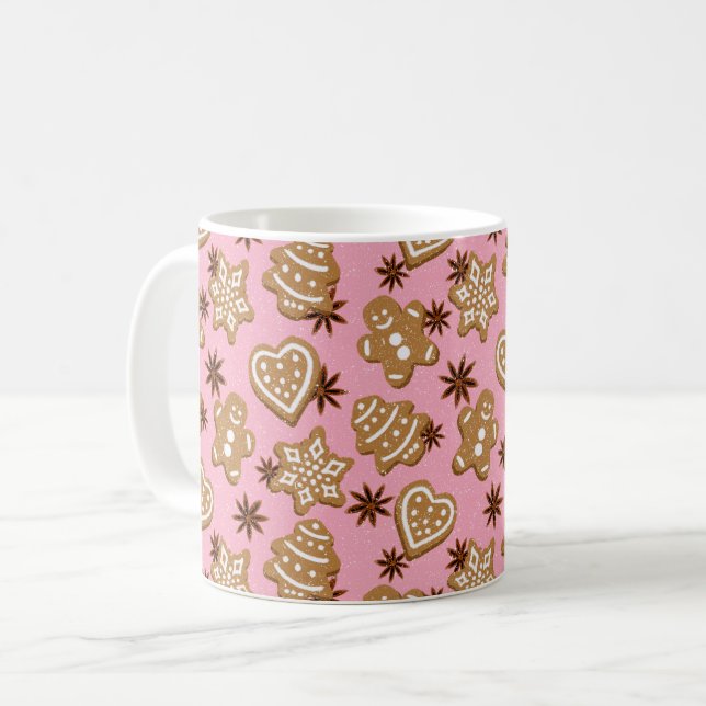 Weihnachtskekse Kaffeetasse (Vorderseite Links)