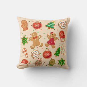 Weihnachtskekse Kissen