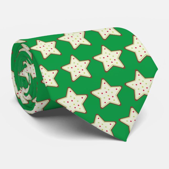 Weihnachtskekse-Krawatte Krawatte (Gerollt)