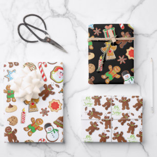 Weihnachtskekse Oh schläfchen Lebkuchen Mann Must Geschenkpapier Set