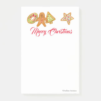 Weihnachtskekse Post-it Notes Klebezettel