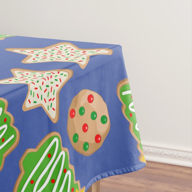 Weihnachtskekse Tischdecke (Beispiel)