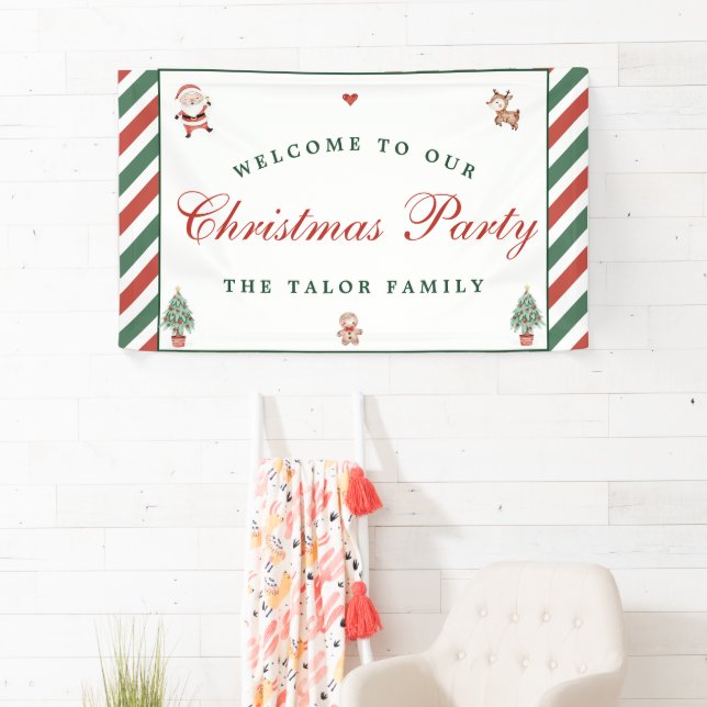 Weihnachtskekse Weihnachtsgebäck - Party Banner (Insitu)