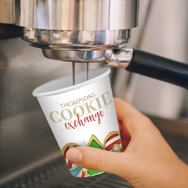 Weihnachtskekse Whimsical Sweet Holiday Niedlich S Pappbecher (Christmas cookies holiday paper cup)