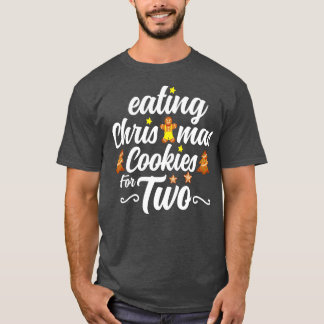 Weihnachtskekse zu zweit Shirts Weihnachten essen