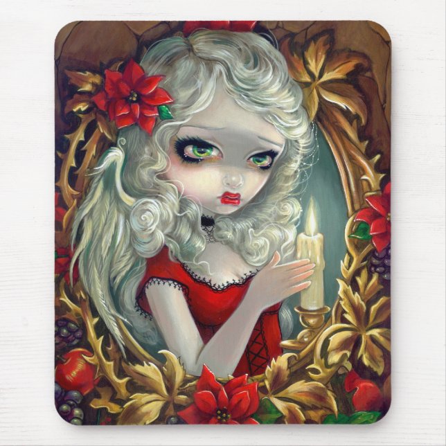 "Weihnachtskerze" Mousepad (Vorne)
