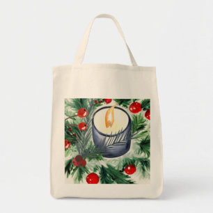 Weihnachtskerze Tragetasche