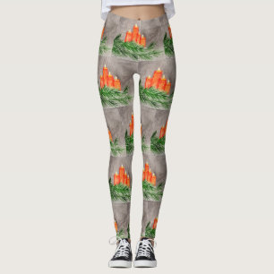 Weihnachtskerzen Leggings