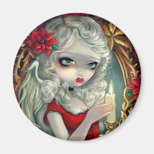 "Weihnachtskerzen-" Magnet