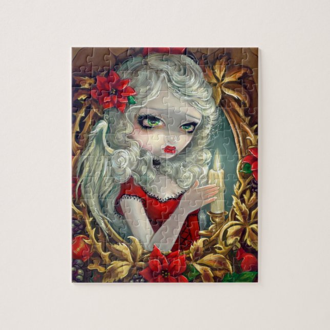 "Weihnachtskerzen-" Puzzlespiel (Vertikal)