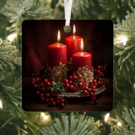 Weihnachtskerzenanordnung Weihnachtsschmuck