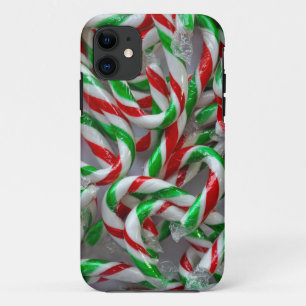 Weihnachtskerzenmuster iPhone 11 Hülle