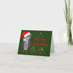 Weihnachtskeule Feiertagskarte