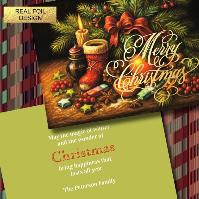 Weihnachtskhalk Zeichne Stillleben (Von Creator hochgeladen)