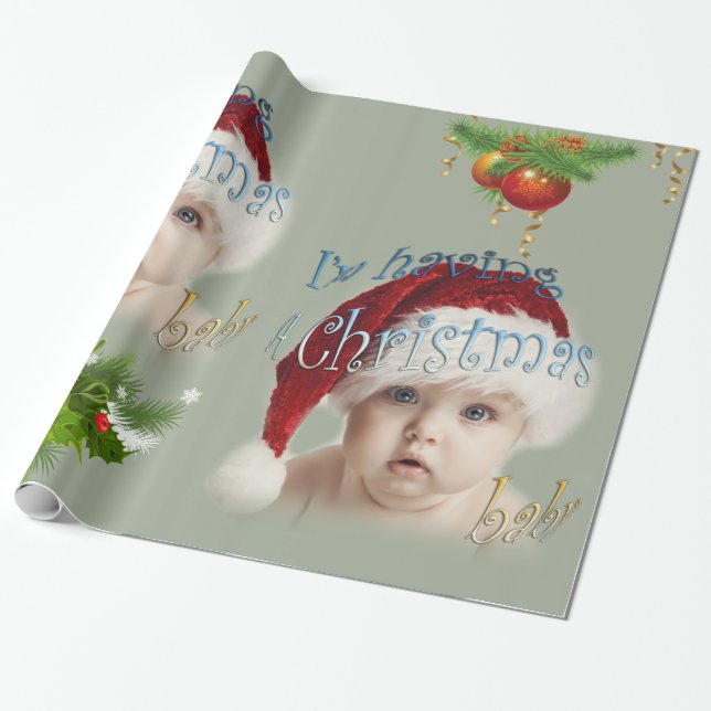Weihnachtskind Geschenkpapier (Ungerollt)