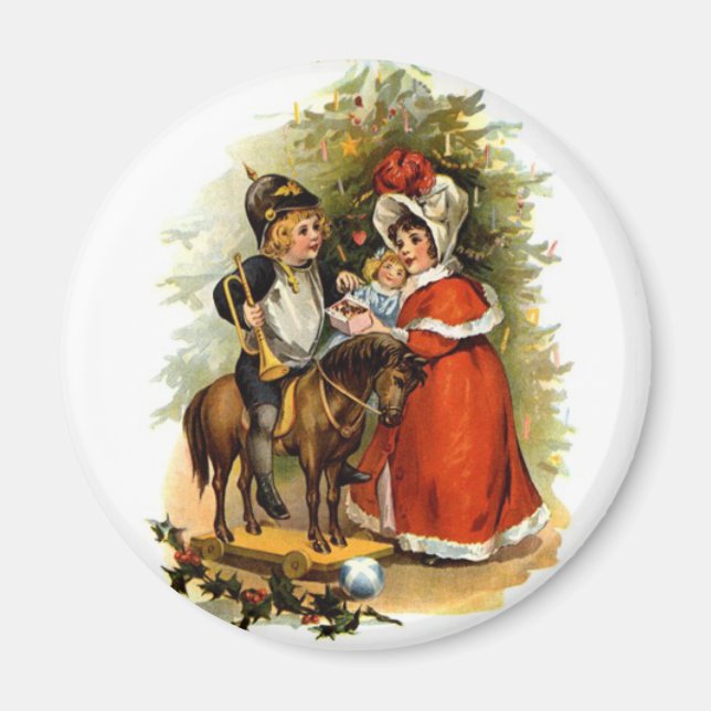 Weihnachtskinder Magnet (Vorne)