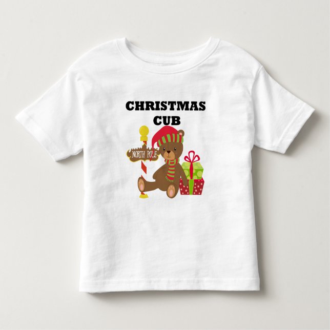 Weihnachtskinderkind Kleinkind T-shirt (Vorderseite)
