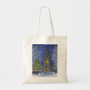 Weihnachtskirche Tragetasche