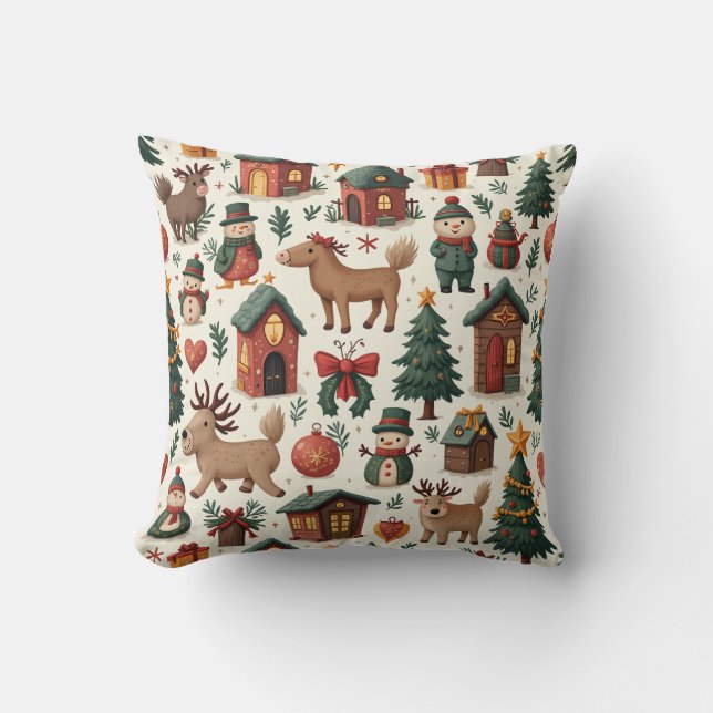 Weihnachtskissen (Bearbeiten) Kissen (Vorderseite)
