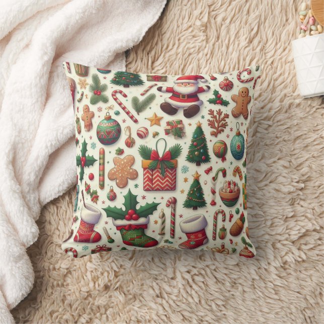 Weihnachtskissen Kissen (Decke)