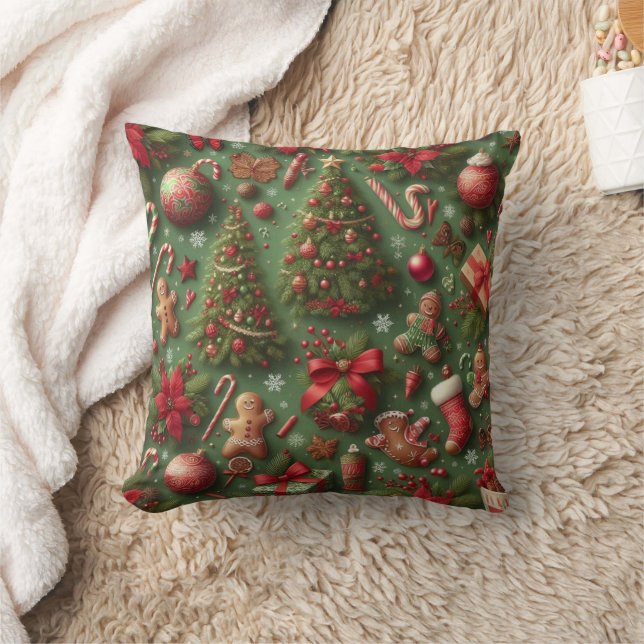 Weihnachtskissen Kissen (Decke)