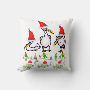 Weihnachtskissen, Pelikanisch Kissen