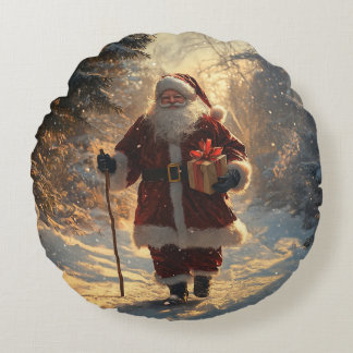 Weihnachtskissen Rundes Kissen