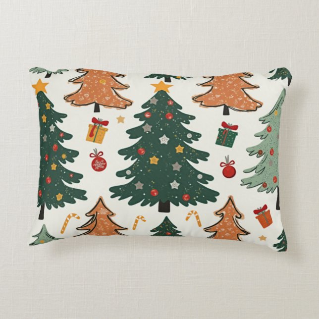 Weihnachtskissen (X-mas) Dekokissen (Rückseite)