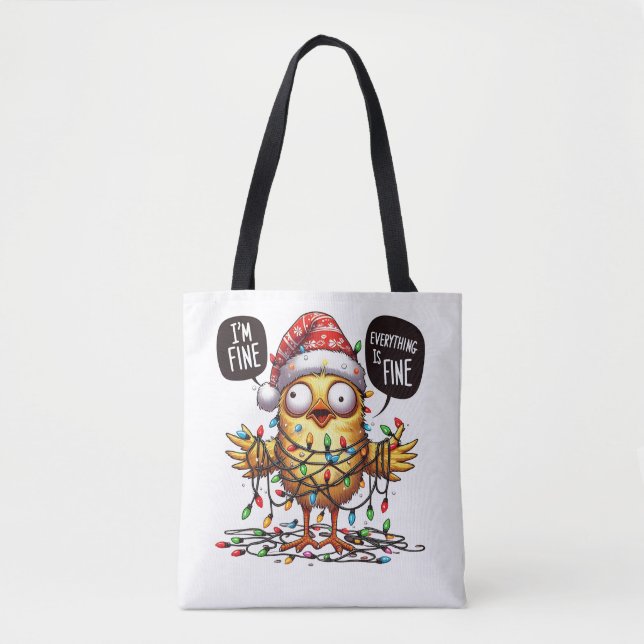 Weihnachtskiste Tasche (Vorderseite)