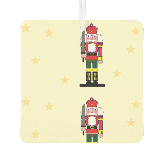 Weihnachtskitcracker Autolufterfrischer (Rückseite)