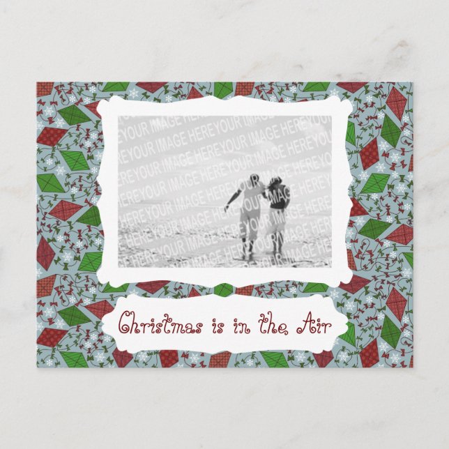 Weihnachtskites, Foto Postkarte (Vorderseite)