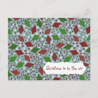 Weihnachtskites, Postkarte