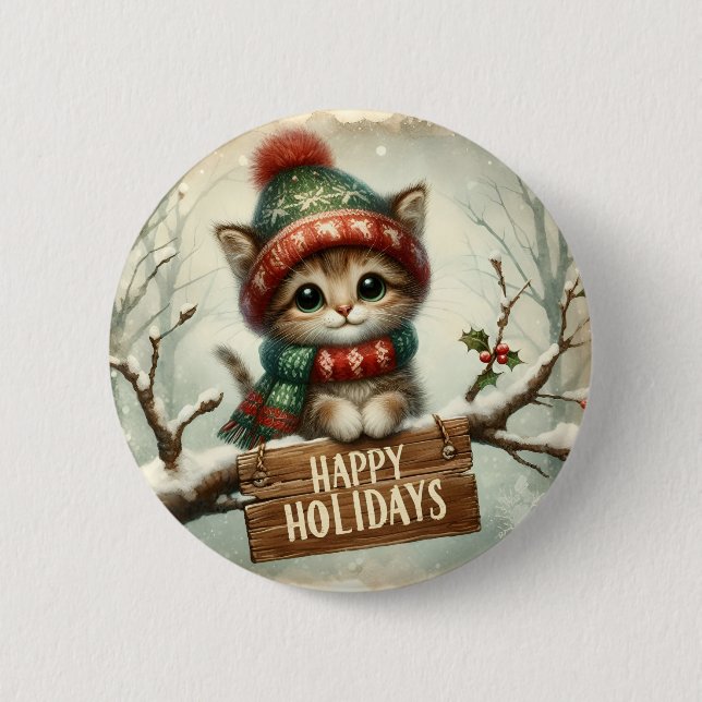 Weihnachtskitschtaste Button (Vorderseite)