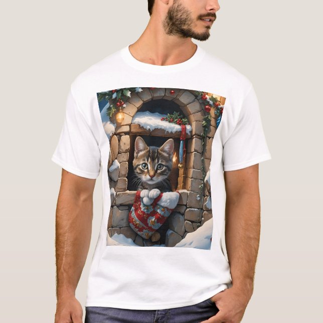 Weihnachtskitt T-Shirt (Vorderseite)