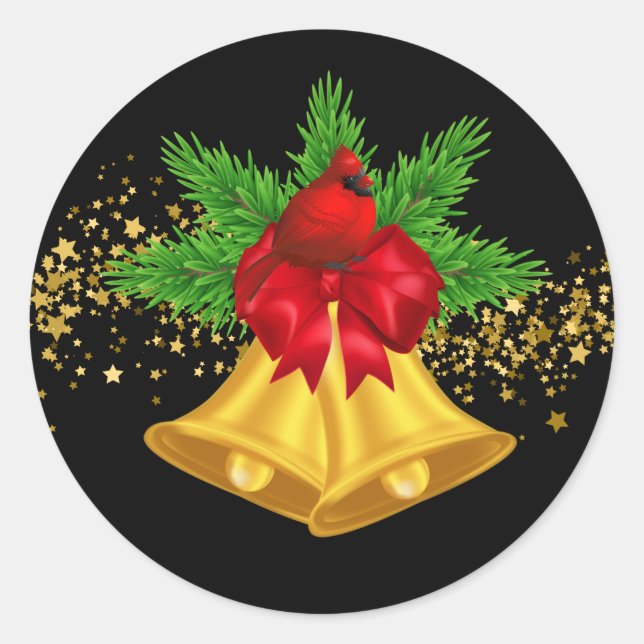 Weihnachtsklammern Stickers (Vorderseite)
