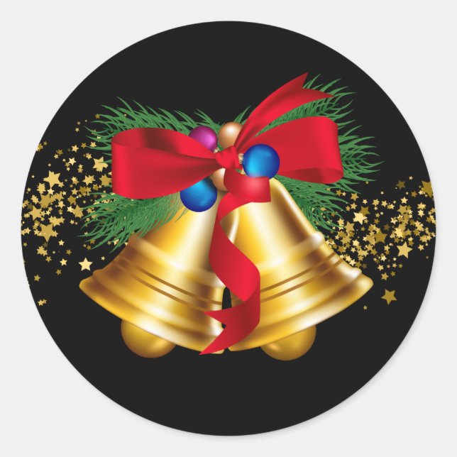 Weihnachtsklammern Stickers (Vorderseite)