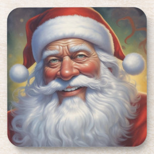 Weihnachtsklauseln Frohe Weihnachten - Neues Jahr Getränkeuntersetzer