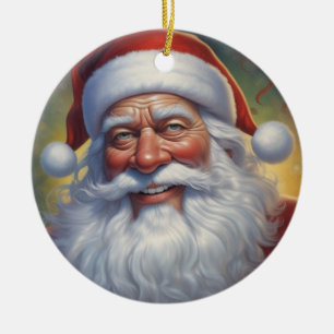 Weihnachtsklauseln Frohe Weihnachten - Neues Jahr Keramik Ornament