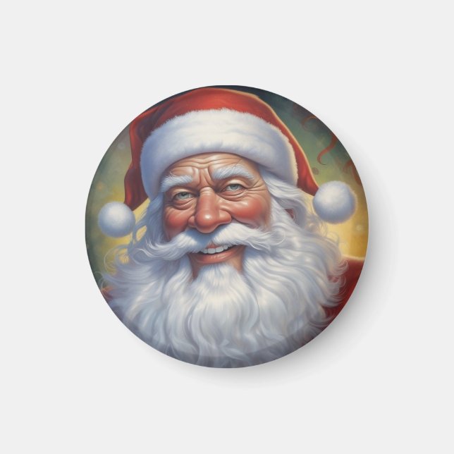 Weihnachtsklauseln Frohe Weihnachten - Neues Jahr Magnet (Vorne)