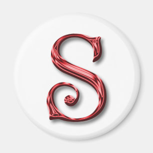 Weihnachtsklauseln Monogram Urlaubstage Weihnachte Magnet