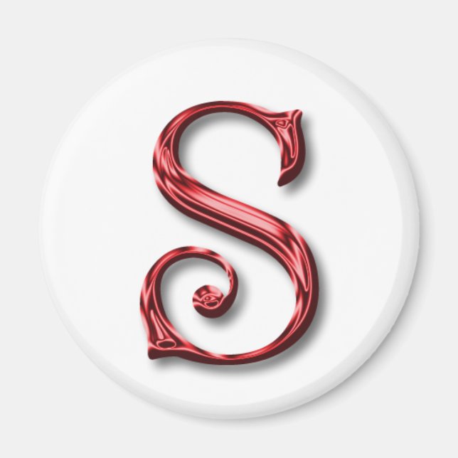 Weihnachtsklauseln Monogram Urlaubstage Weihnachte Magnet (Vorne)